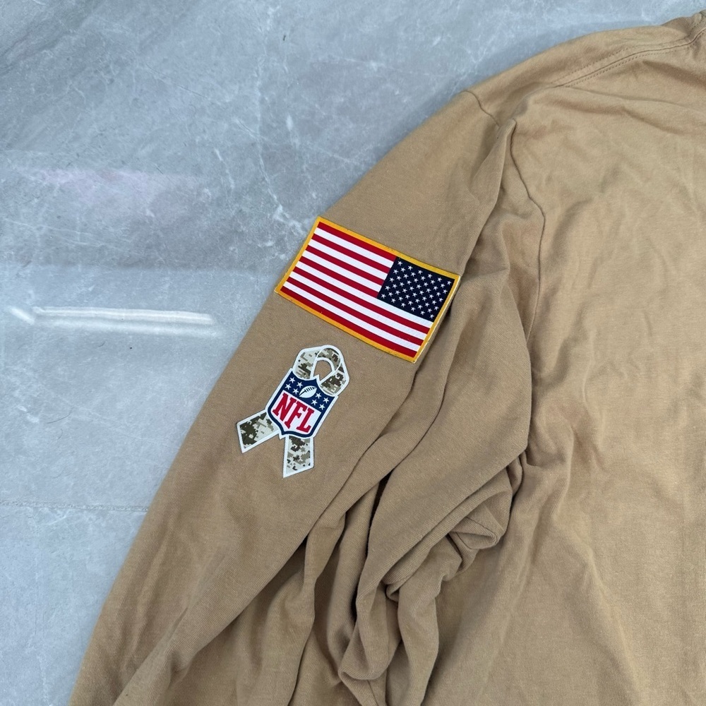 Men's Nike NFL Jacksonville Jaguars 2019 Salute to Service Long Sleeve Shirt XXL - Picture 8 of 16